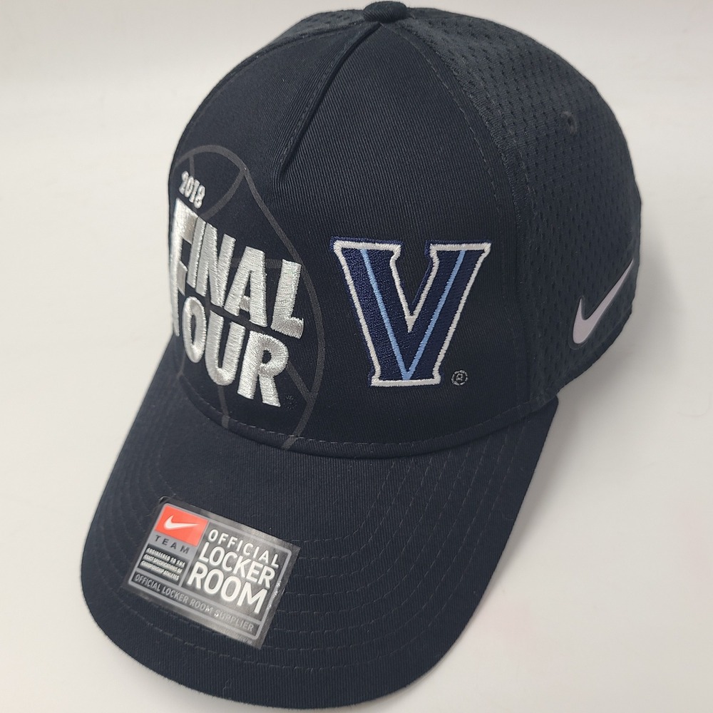Villanova Wildcats Hat Strapback Nike Black NCAA 2018 Final Four Basketball Men